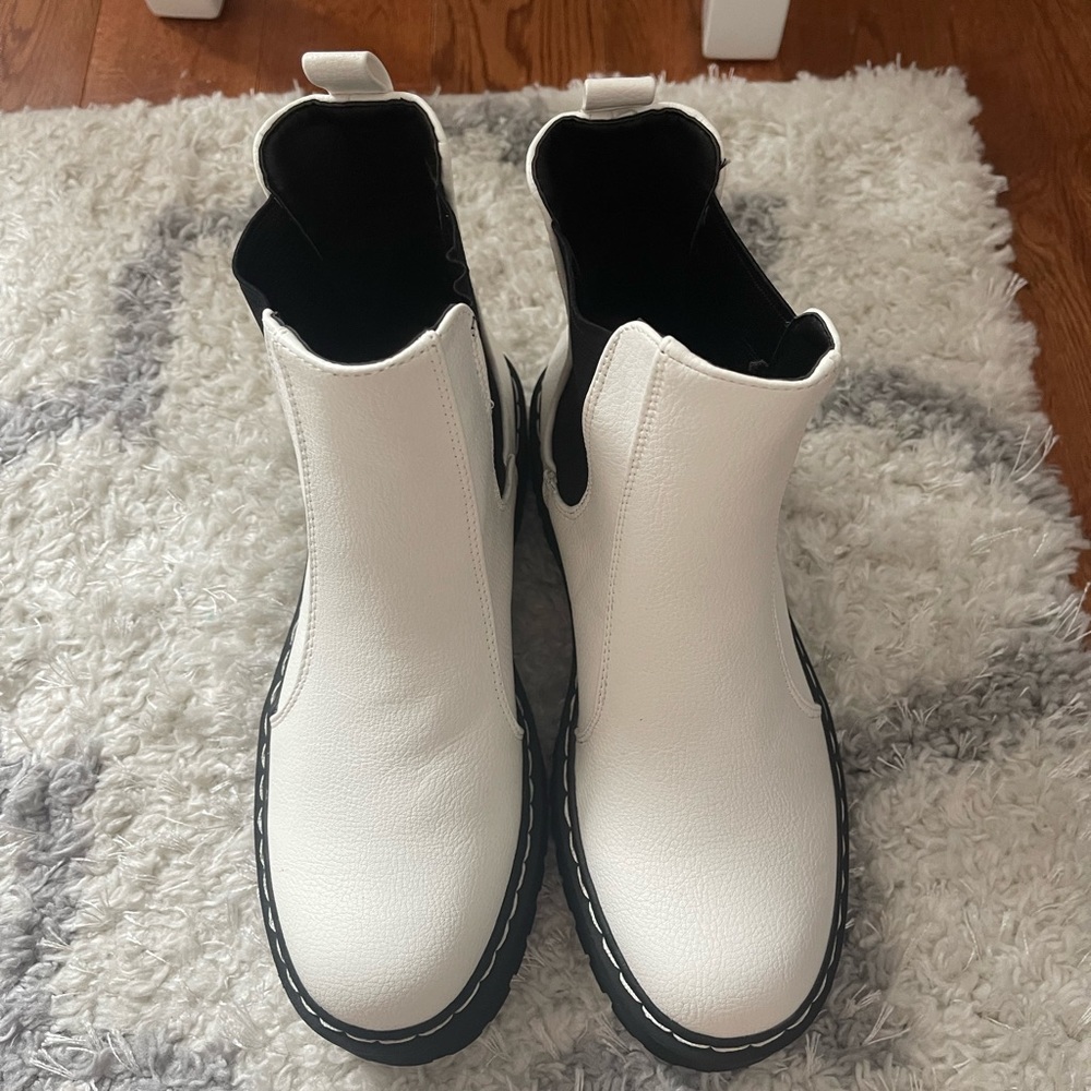 White boots
